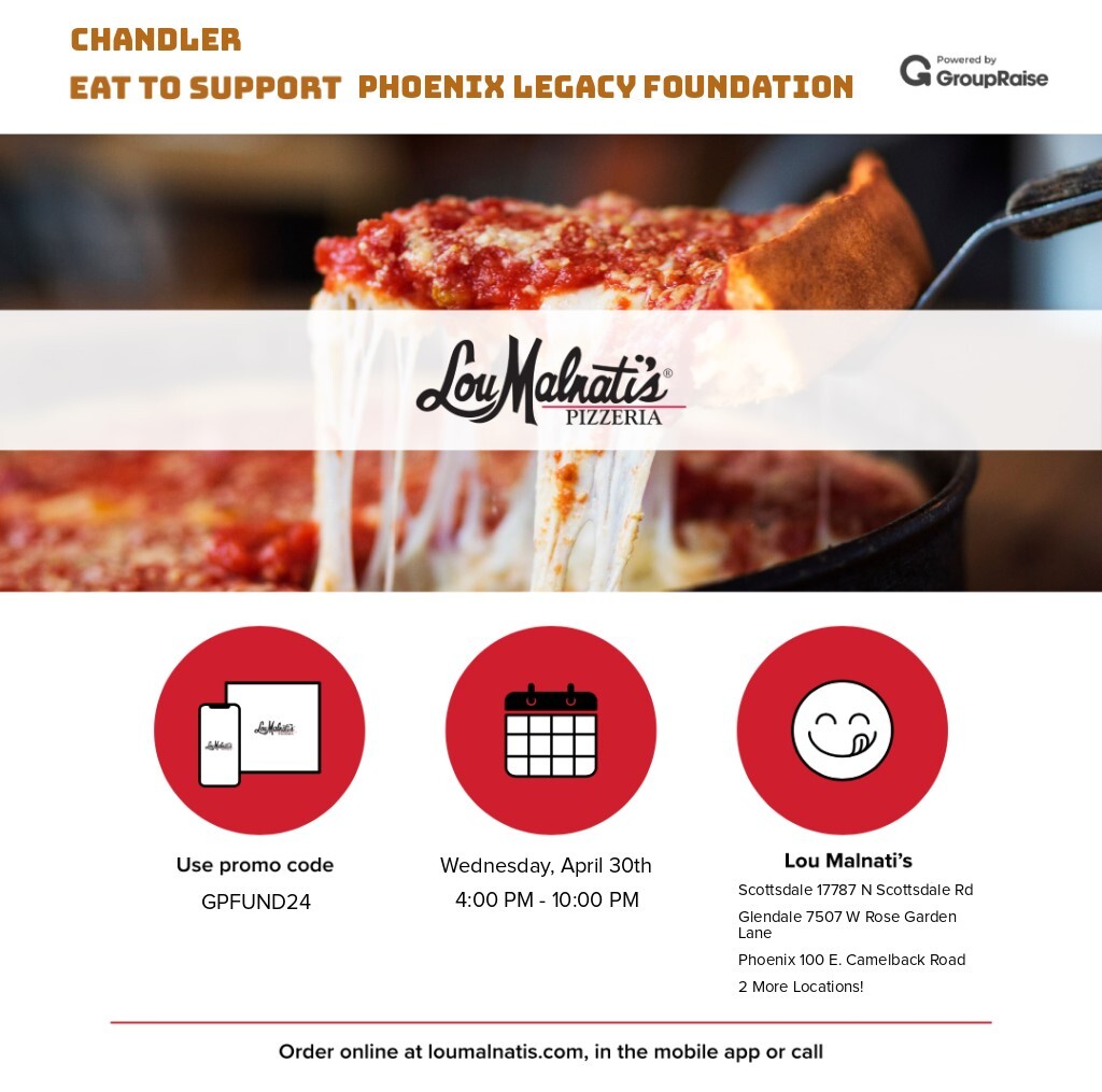Restaurant Fundraiser-Lou Malnati’s-Multiple Locations